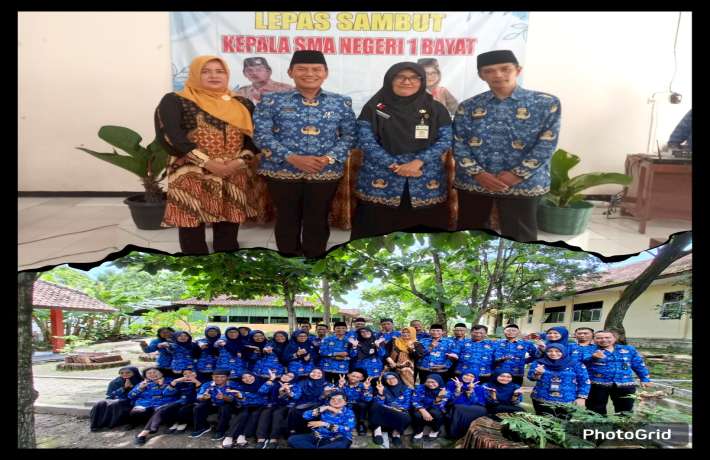 LEPAS SAMBUT KEPALA SMA NEGERI 1 BAYAT