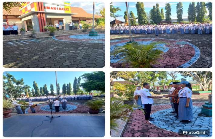 Pelepasan Kelas XII Tahun Pelajaran 2024-2025 SMA Negeri 1 Bayat
