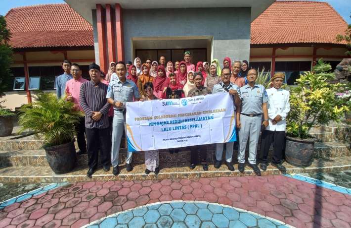 SOSIALISASI PROGRAM “PENGAJAR PEDULI KESELAMATAN LALU LINTAS” DARI PT JASA RAHARJA Kab. KLATEN